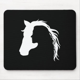 Horseback Riding - Horse Trainer Horseman Equestri Mouse Pad