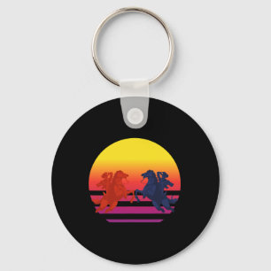 Horseback Riding Western Equestrian Texas Gift Ret Key Ring
