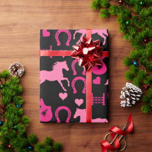Horseback Riding Wrapping Paper