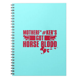 Horseblood Spiral Notebook