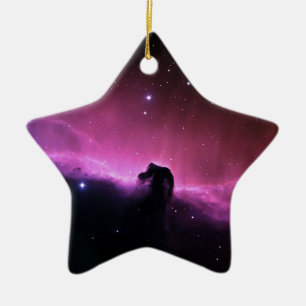 Horsehead Nebula Barnard 33 NASA Ceramic Tree Decoration
