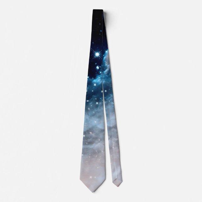 Horsehead Nebula Infrared - Hubble Space Photo Tie (Front)