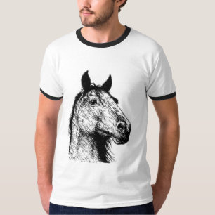 Horsehead pencil drawing T-Shirt