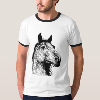 Horsehead pencil drawing T-Shirt