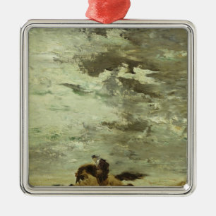 Horseman Metal Tree Decoration