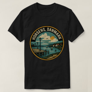 Horsens Denmark Harbour T-Shirt