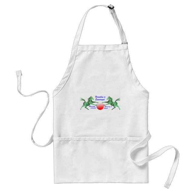 Horseplay is Encouraged Standard Apron (Front)