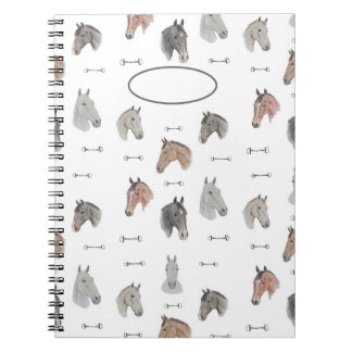 Horses and Bits Notebook