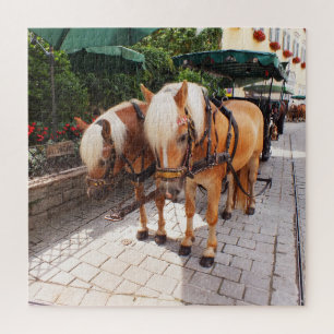 Horses and carriages jigsaw puzzle