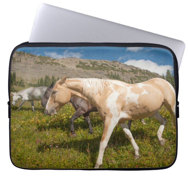 Horses and Mules Laptop Sleeve (Front)