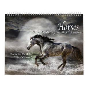 Horses Art Calendar