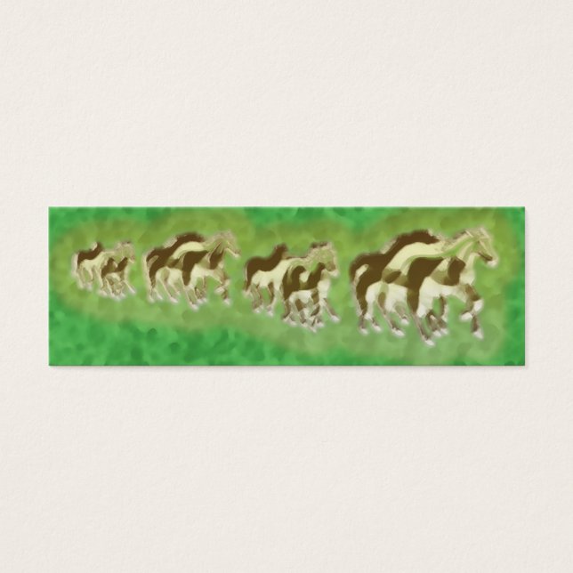 Horses Bookmark (Front)