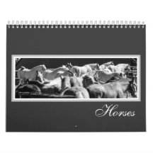 Horses calendar