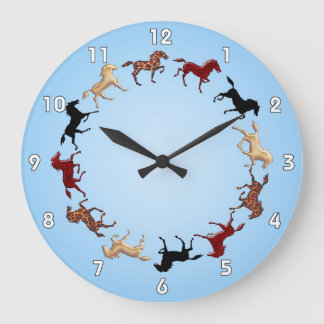 Horses Circle 'Round the Clock