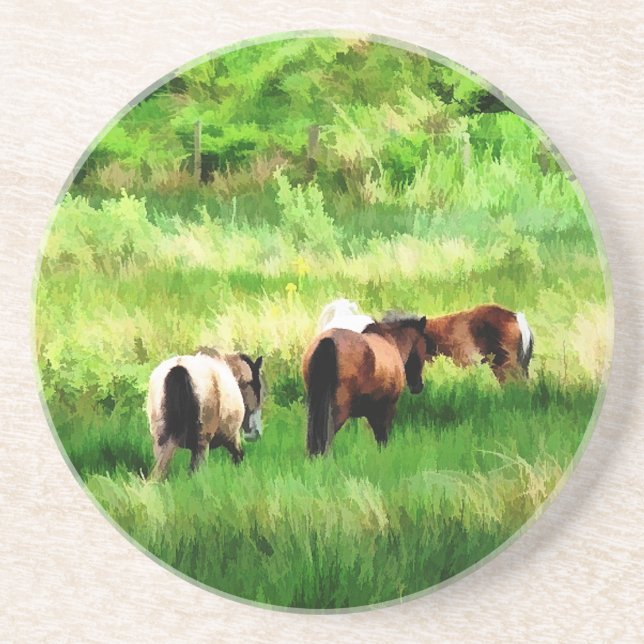 HORSES COASTER (Front)