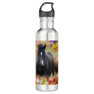 Horses Colourful 710 Ml Water Bottle
