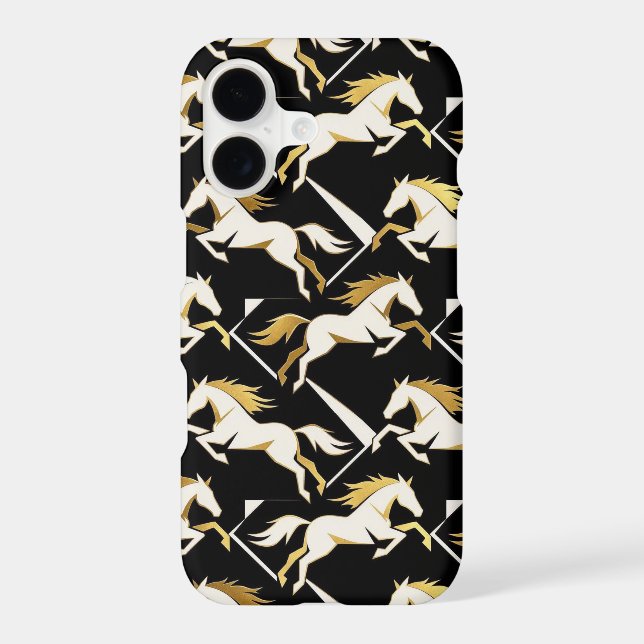 Horses Cowboy Western Phone Case (Back)