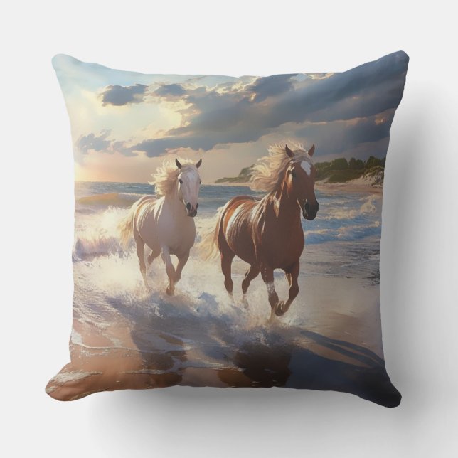 Horses    cushion (Front)