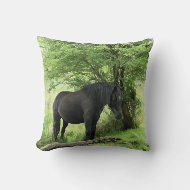 HORSES CUSHION (Front)