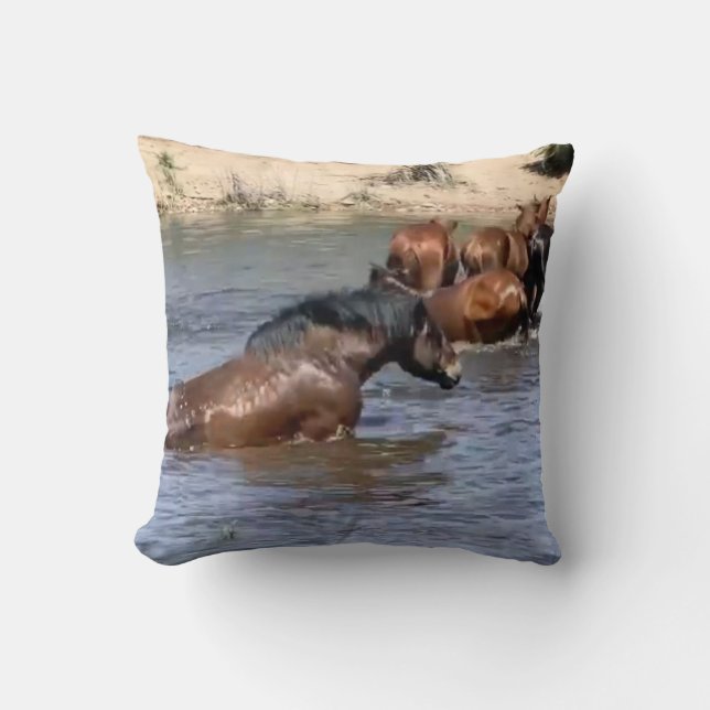Horses Cushion (Front)