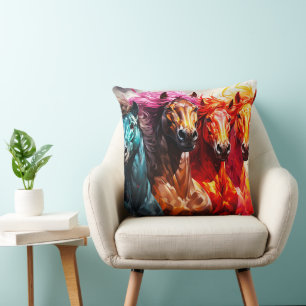 Horses Cushion