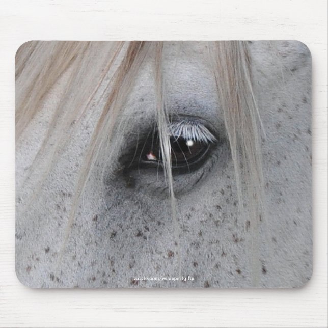 Horse's Eye Equine-photography Mousepad (Front)