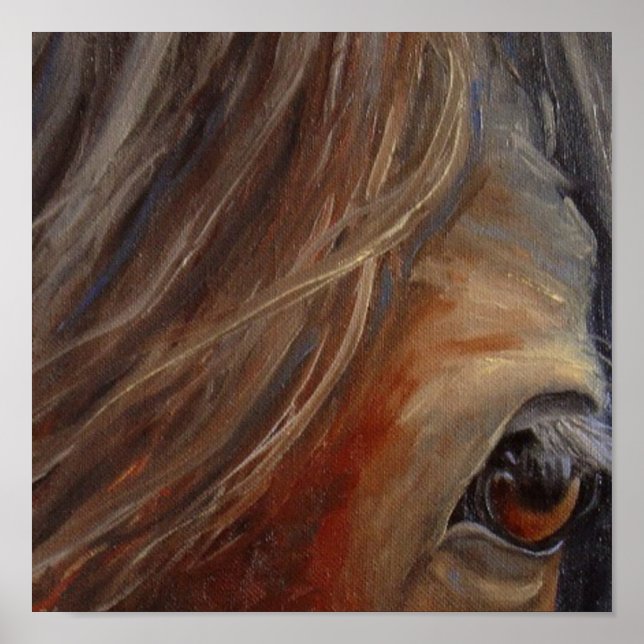 Horse's Eye Fine Art Print (Front)