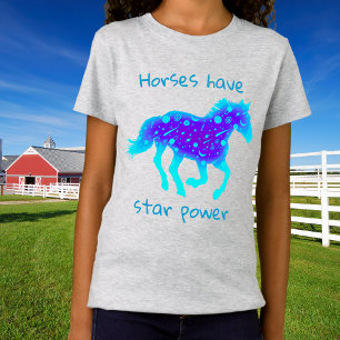 Horses Have Star Power T-Shirt