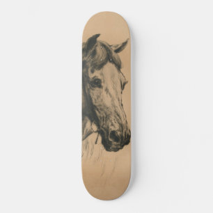 Horse's Head (by Heywood Hardy) Skateboard