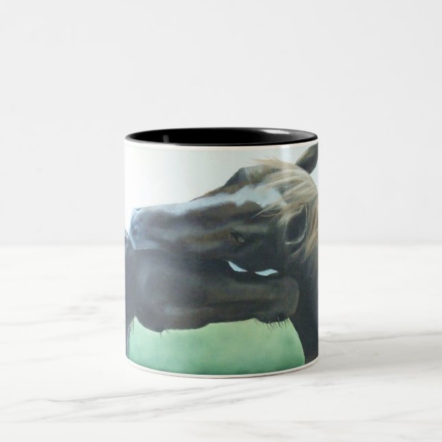 Horses, Horse Coffee Mug, Horses Mug (Center)