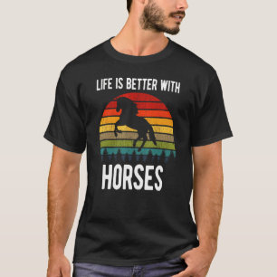 Horses Horse Rider T-Shirt