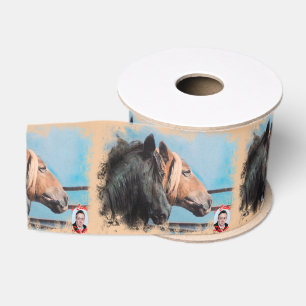 Horses/Horses/Horses Grosgrain Ribbon