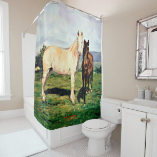 Horses/Horses/Horses Shower Curtain