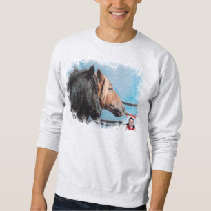 Horses/Horses/Horses Sweatshirt