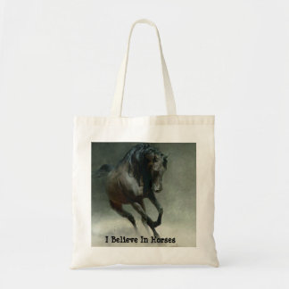 Horses I Believe Tote Bag