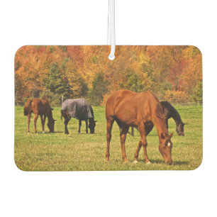 Horses in Autumn Air Freshener