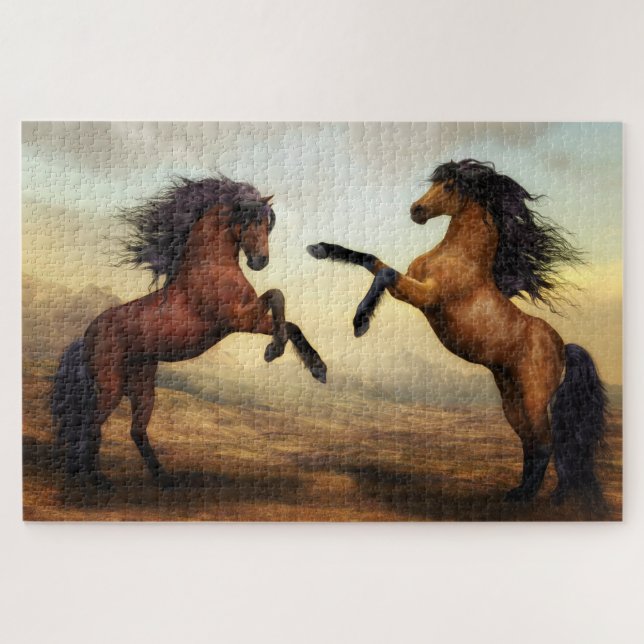 Horses Jigsaw Puzzle (Horizontal)
