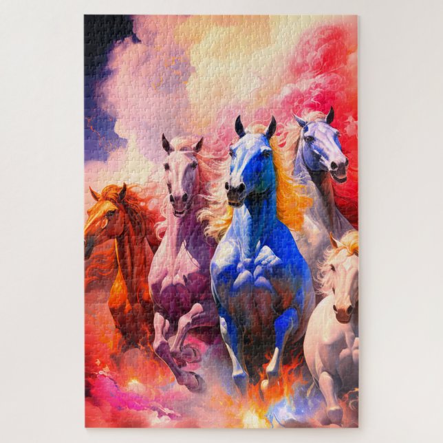 Horses Jigsaw Puzzle (Vertical)