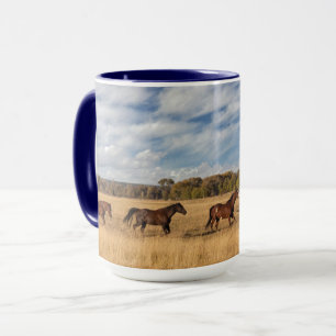 Horses Just Outside Grand Teton National Park Mug