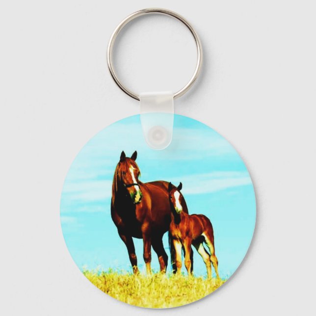 Horses Key Ring (Front)
