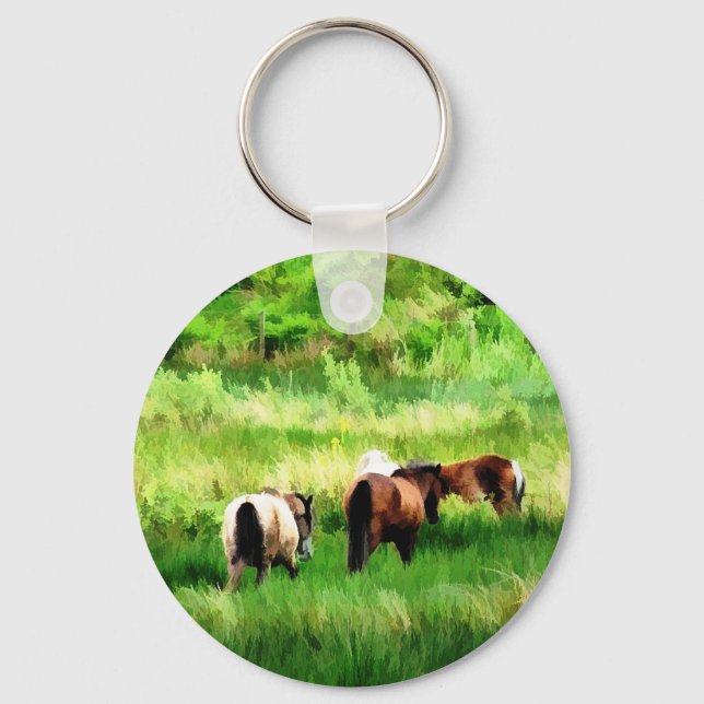 HORSES KEY RING (Front)