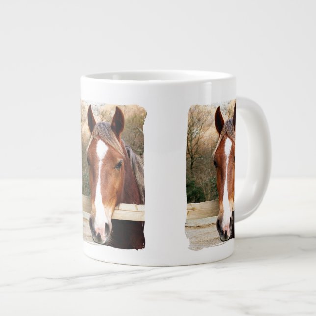 HORSES LARGE COFFEE MUG (Front Right)