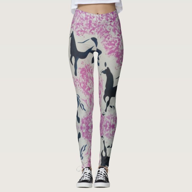 Horses Leggings (Front)