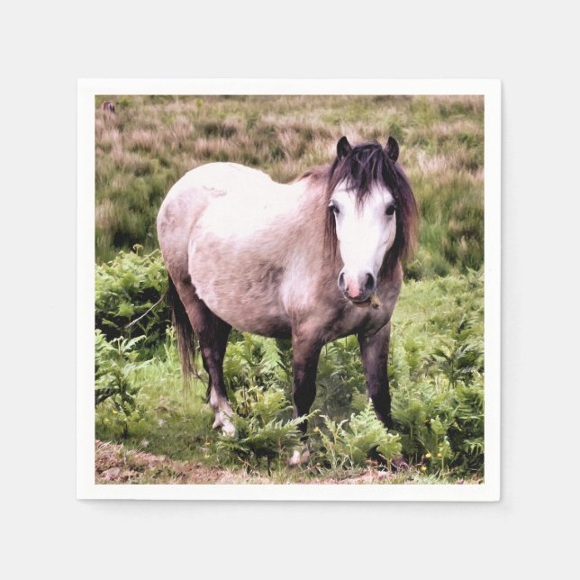 HORSES NAPKIN (Front)