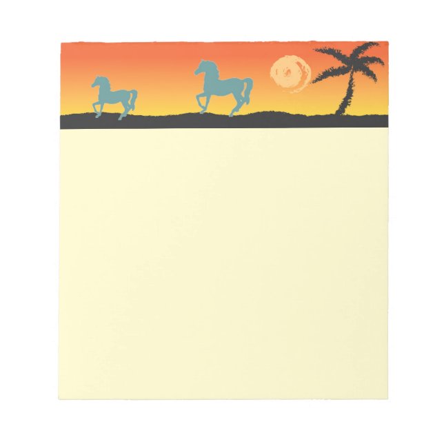 Horses NotePad (Front)