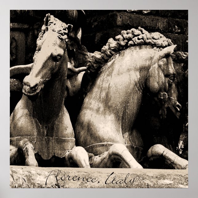 Horses of Florence Print (Front)