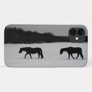 Horses On Snow iphcna Case-Mate iPhone Case