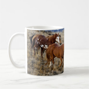 Horses Roaming the Hills Coffee Mug
