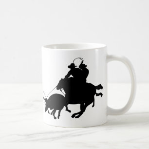 Horses - Rodeo - Team Roping Coffee Mug