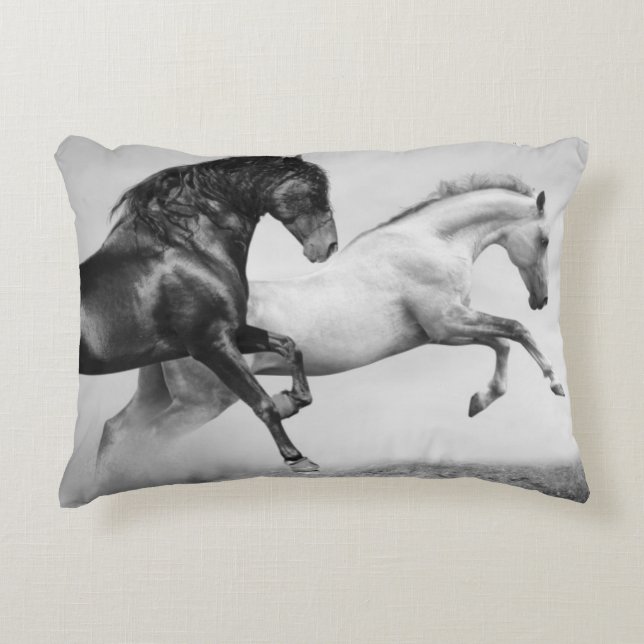 Horses Run Decorative Cushion (Front)
